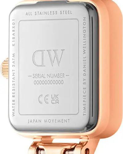 Daniel Wellington Quadro Mini Melrose Blush DW00100650