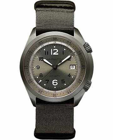Hamilton Khaki Aviation Pilot Pioneer Aluminium H80405865