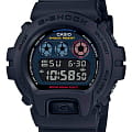 Casio Casio G-Shock DW-6900BMC-1  DW-6900BMC-1ER электронные мужские часы  черный циферблат, браслет пластик — вид спереди