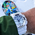 Casio Casio G-Shock GA-100A-7A GA-100 — задняя крышка пластик корпуса японские часы