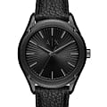 Armani Exchange Armani Exchange Fitz  AX2805  AX2805 кварцевые мужские часы  черный циферблат, браслет кожаный — вид спереди