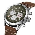 Часы Breitling Super Avi B04 Chronograph GMT 46 Curtiss Warhawk AB04452A1L1X1 фото 2
