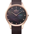 Часы Obaku Fin Walnut V217LXVNMN