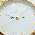 Часы Obaku Brink Lille Gold V248LXGIMG фото 7