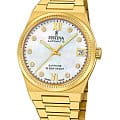 Festina Festina Swiss Made F20033/1  F20033/1 механические женские часы  перламутровый циферблат, браслет нержавеющая сталь с ip-покрытием — вид спереди